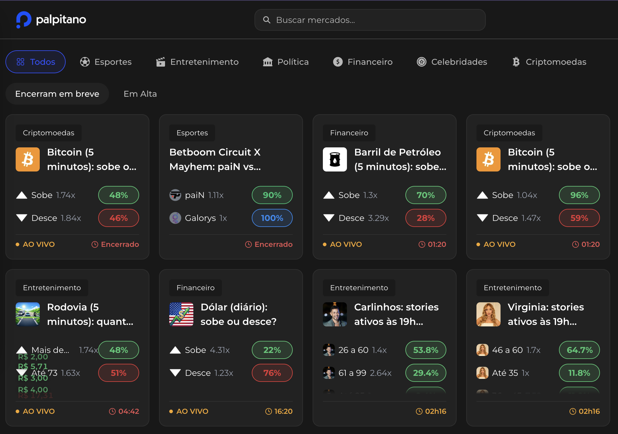 Palpitano é confiável