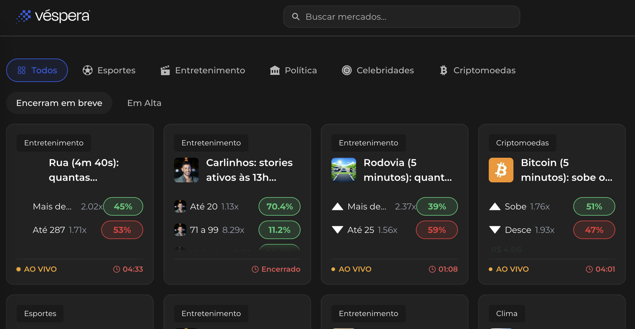 Véspera é confiável