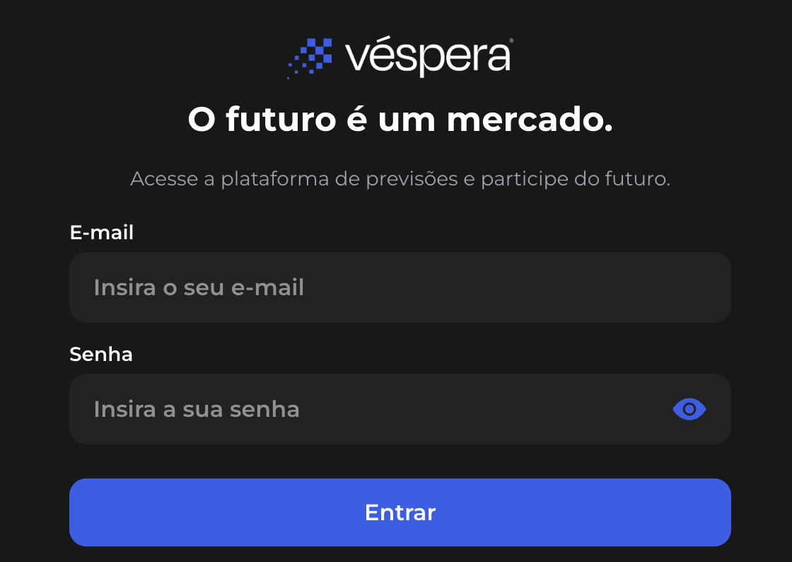 Login Véspera Market